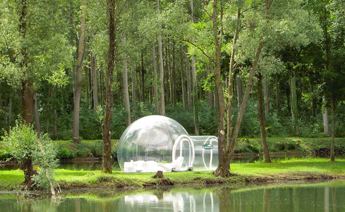 O iglu para magnatas da Holleyweb oferece o conforto de sua casa em qualquer lugar
