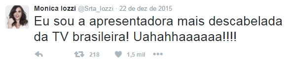 Ri de si mesma