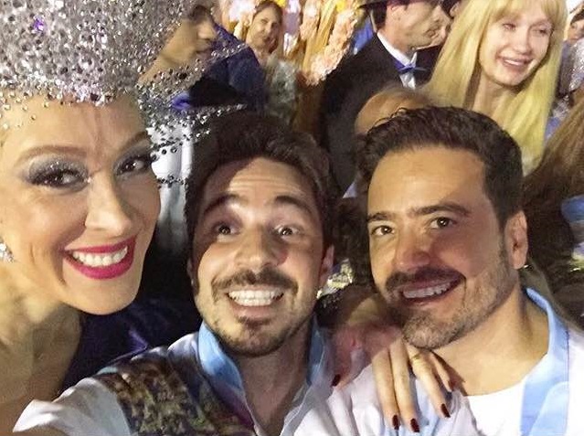 Selfie com integrantes da Nenê de Vila Matilde