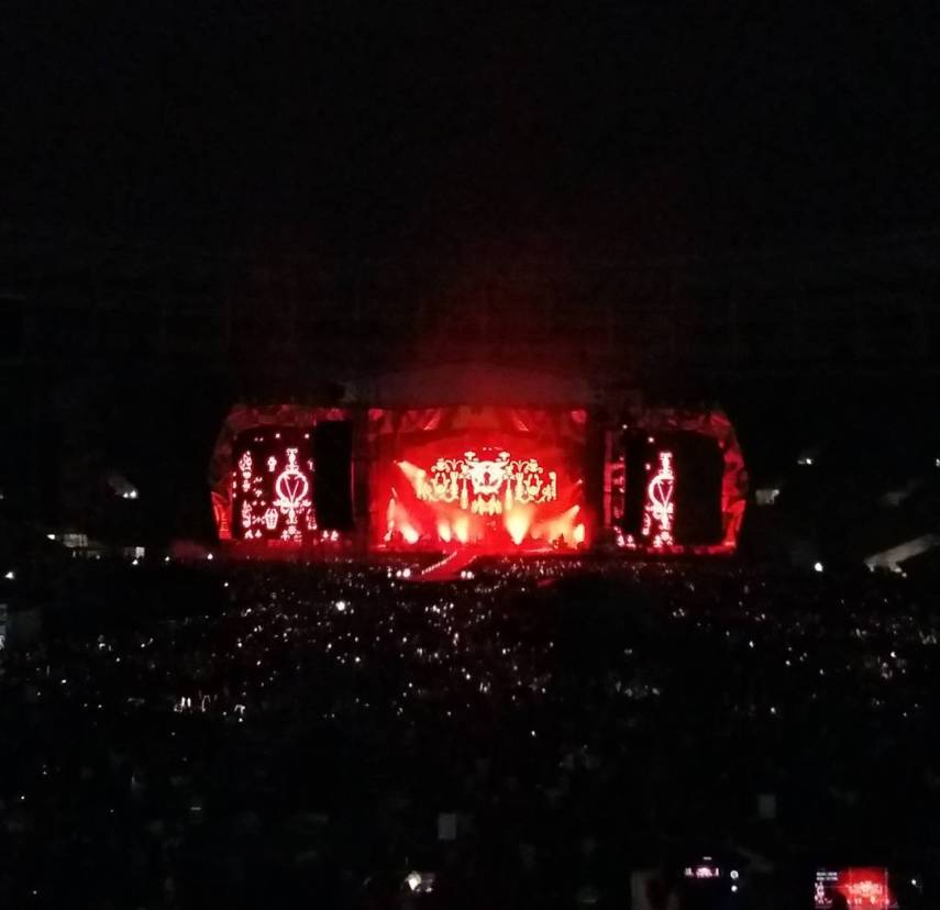 Show da Olé Tour 2016, no estádio do Maracanã (20-02-2016)