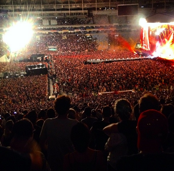 Show da Olé Tour 2016, no estádio do Maracanã (20-02-2016)