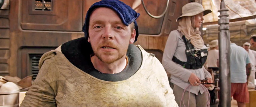 4. Simon Pegg, que fez Star Trek, disse que   estava 