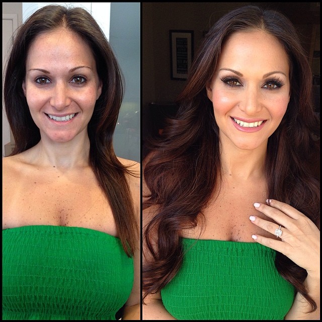Maquiadora mostra no Instagram o antes e depois da maquiagem das atrizes de filmes adultos