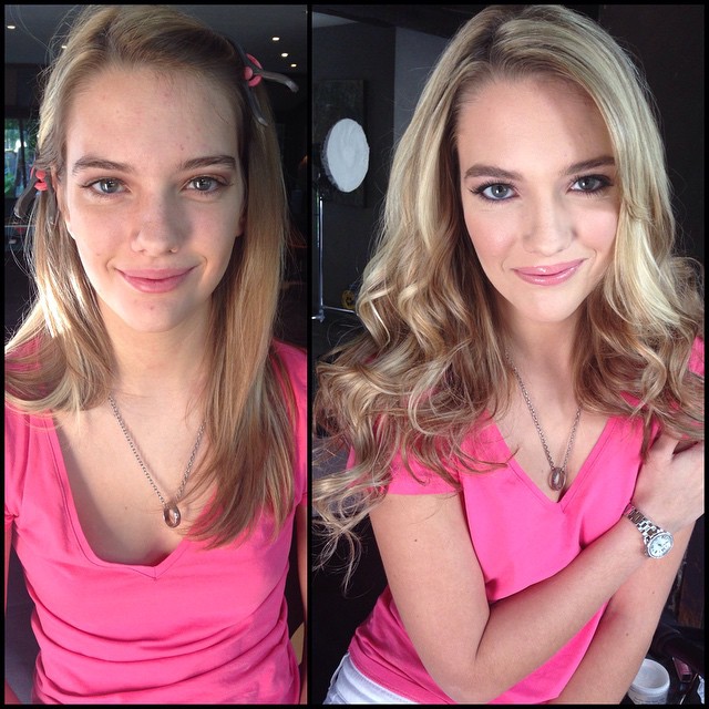 Maquiadora mostra no Instagram o antes e depois da maquiagem das atrizes de filmes adultos