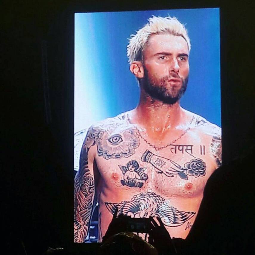 Maroon 5 em Porto Alegre, segundo o público