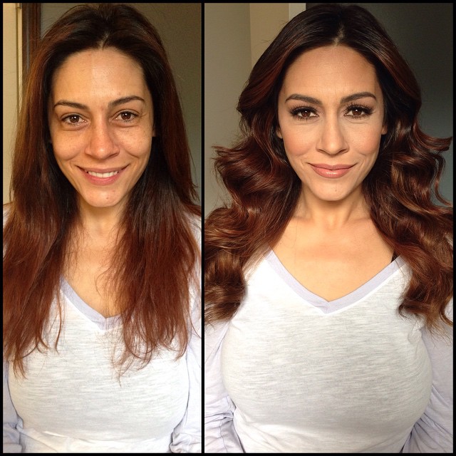 Maquiadora mostra no Instagram o antes e depois da maquiagem das atrizes de filmes adultos