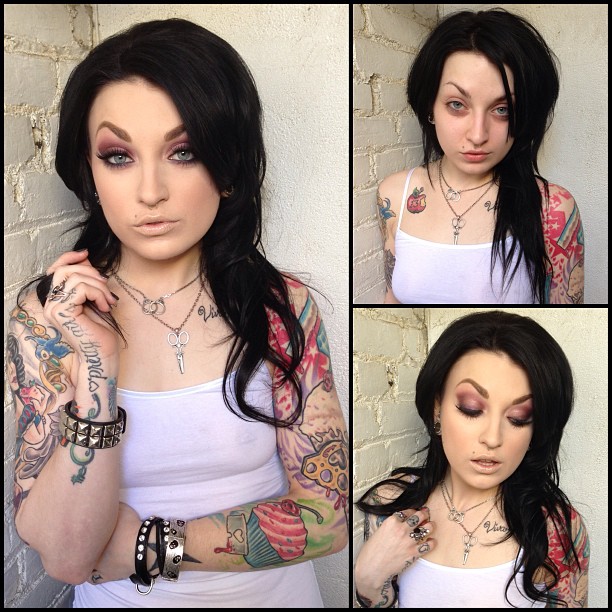 Maquiadora mostra no Instagram o antes e depois da maquiagem das atrizes de filmes adultos