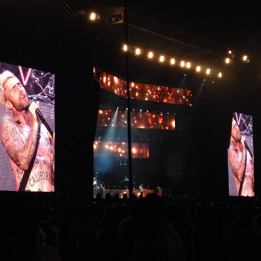Maroon 5 em Porto Alegre, segundo o público