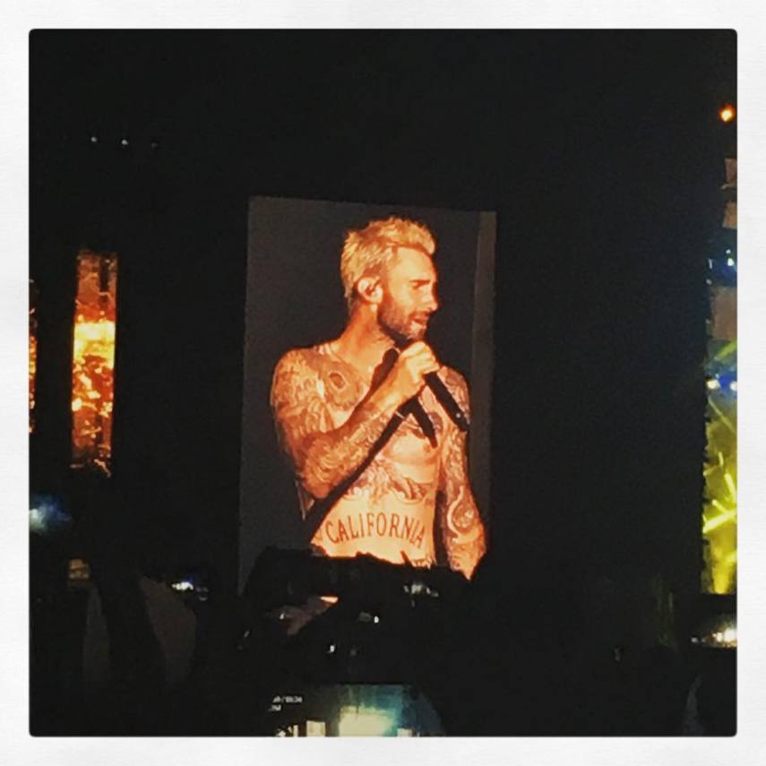 Maroon 5 em Porto Alegre, segundo o público