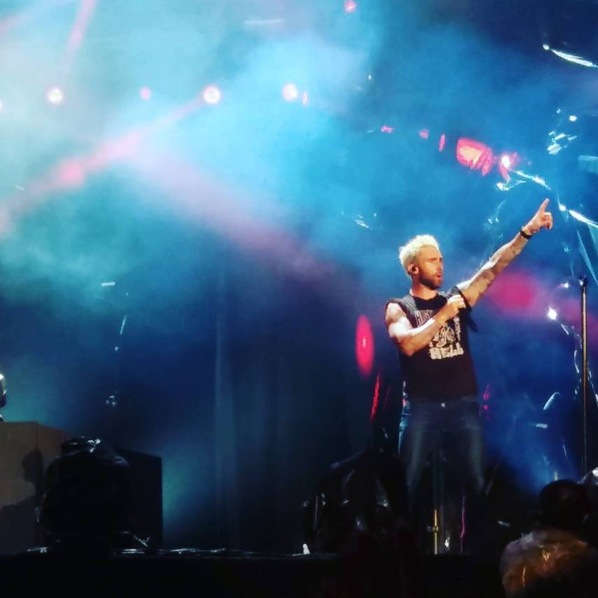 Maroon 5 em Porto Alegre, segundo o público