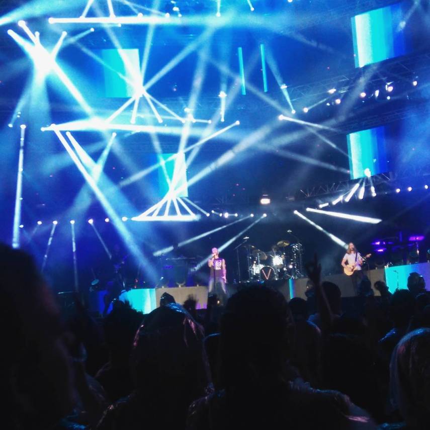 Maroon 5 em Porto Alegre, segundo o público