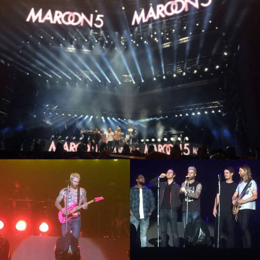Maroon 5 em Porto Alegre, segundo o público