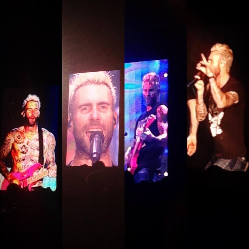 Maroon 5 em Porto Alegre, segundo o público