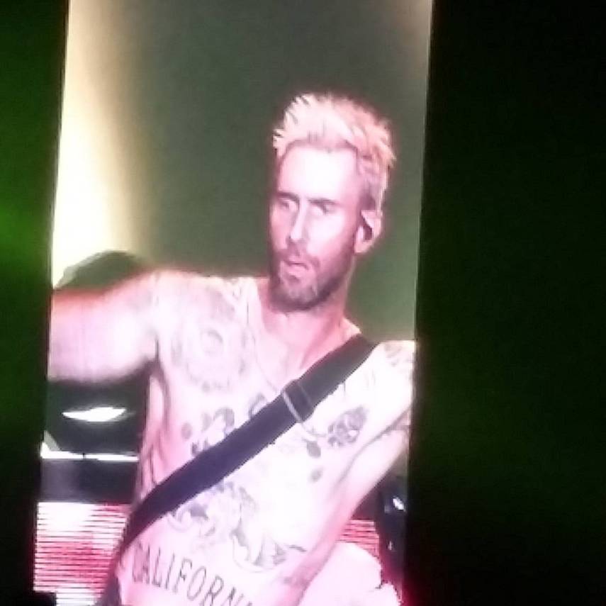Maroon 5 em Porto Alegre, segundo o público