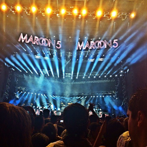 Maroon 5 em Porto Alegre, segundo o público