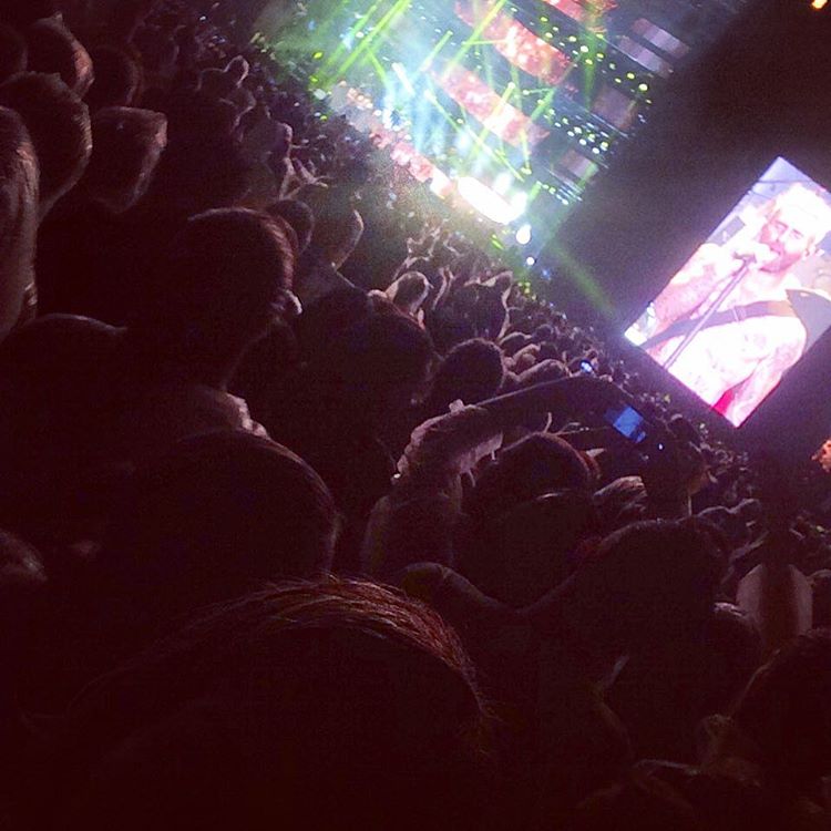 Maroon 5 em Porto Alegre, segundo o público