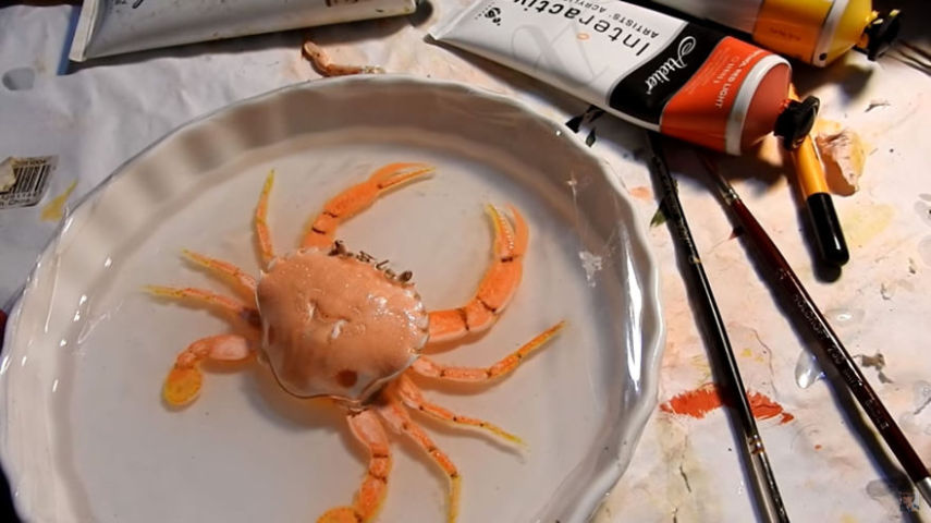 O artista Gerardo Chierchia faz obras incríveis em 3D usando resina e tinta acrílica