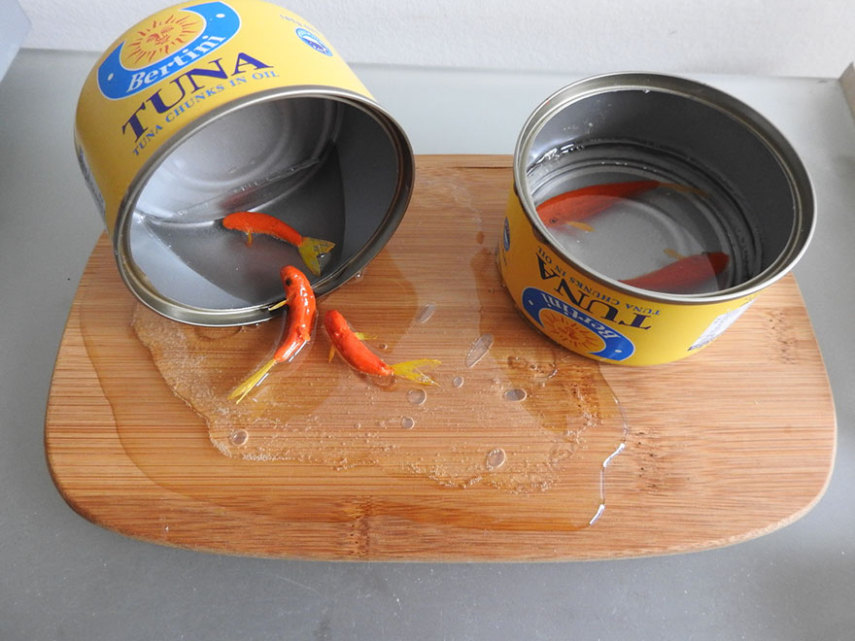 O artista Gerardo Chierchia faz obras incríveis em 3D usando resina e tinta acrílica