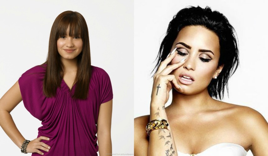Atriz mirim da Disney, Demi se tornou um mulherão. Ainda fez o hit 