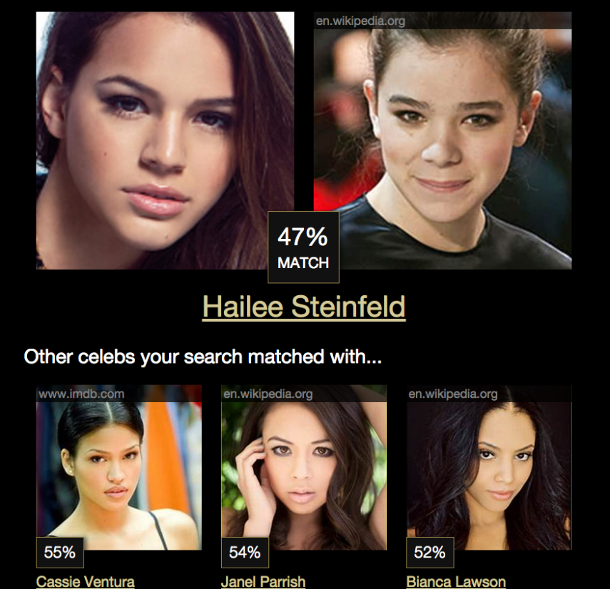 Bruna Marquezine sósia de Hailee Steinfeld. Não sei opinar sobre esse assunto