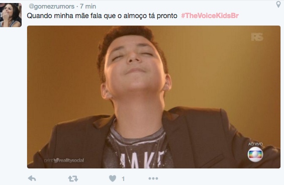 Reação da internet à final do The Voice Kids