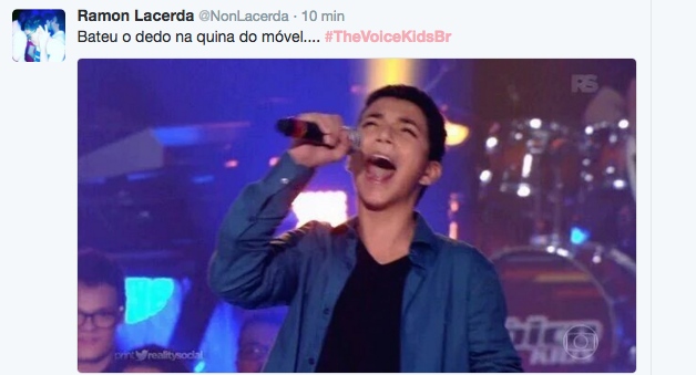 Reação da internet à final do The Voice Kids