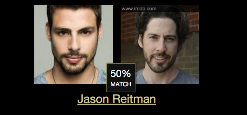 Cauã Reymond sósia do Jason Reitman? Hummm. Não.