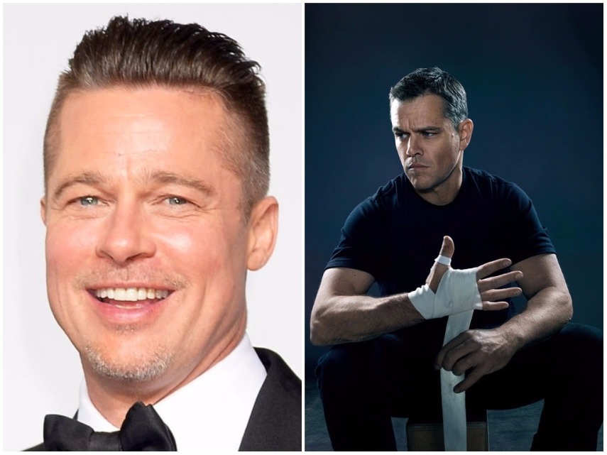 Brad Pitt recusou interpretar o papel principal em 'A Identidade Bourne' e o papel de Jason Bourne acabou para Matt Damon. Na época, Pitt preferiu estrelar Jogo de Espiões