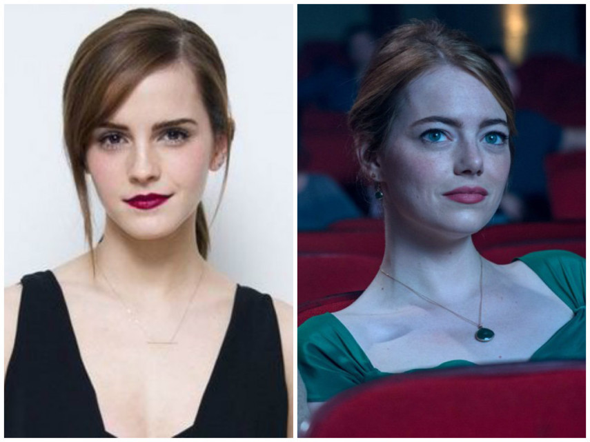 Emma Watson era para ter sido Mia em La La Land, filme de sucesso deste ano. Porém, como estava filmando a Bela e a Fera, acabou recusando o papel. 