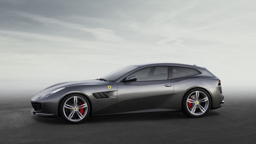 Uma Ferrari com linhas que lembram um hatch? Quase isso. A GTC4Lusso tem 600 cavalos e um motor V12 de 6.2 liros. Um carro esportivo, mas que pode carregar toda sua família.