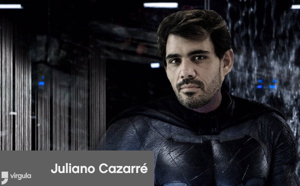 Esqueça o MC Merlot. Já imaginou Juliano Cazarré como Bruce Wayne?