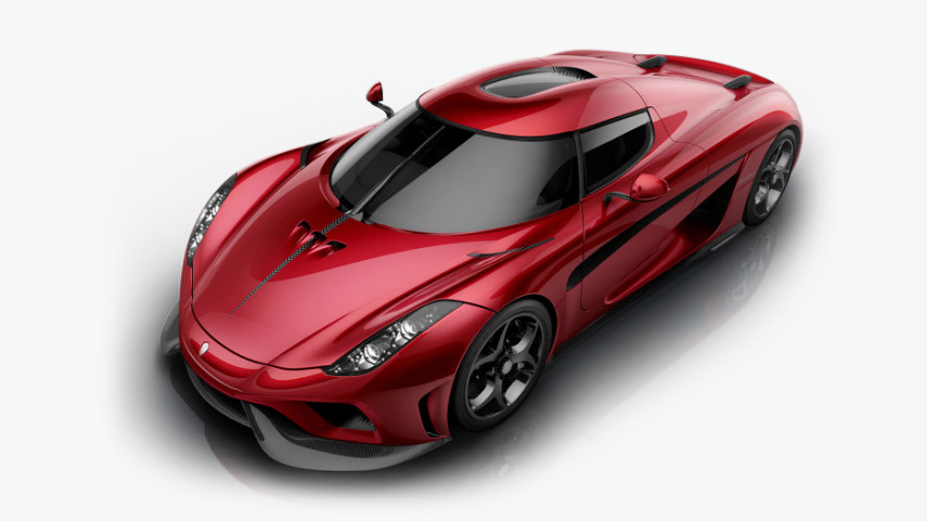 A fabricante sueca Koenigsegg aposta no Regera, um supercarro com motor V8 de 5 litros e mais baterias. Ao todo, capaz de produzir 1500 cavalos.