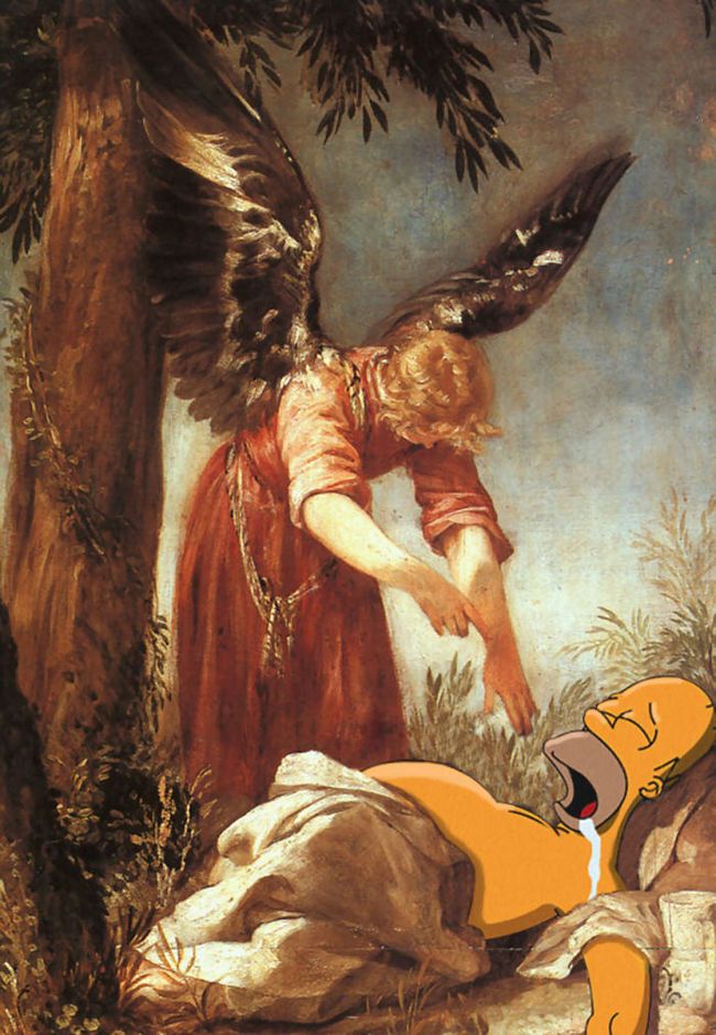 An Angel Awakens The Prophet Elijah