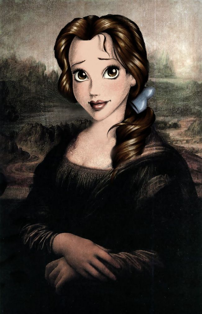 Monalisa de Leonardo da Vinci + Bela