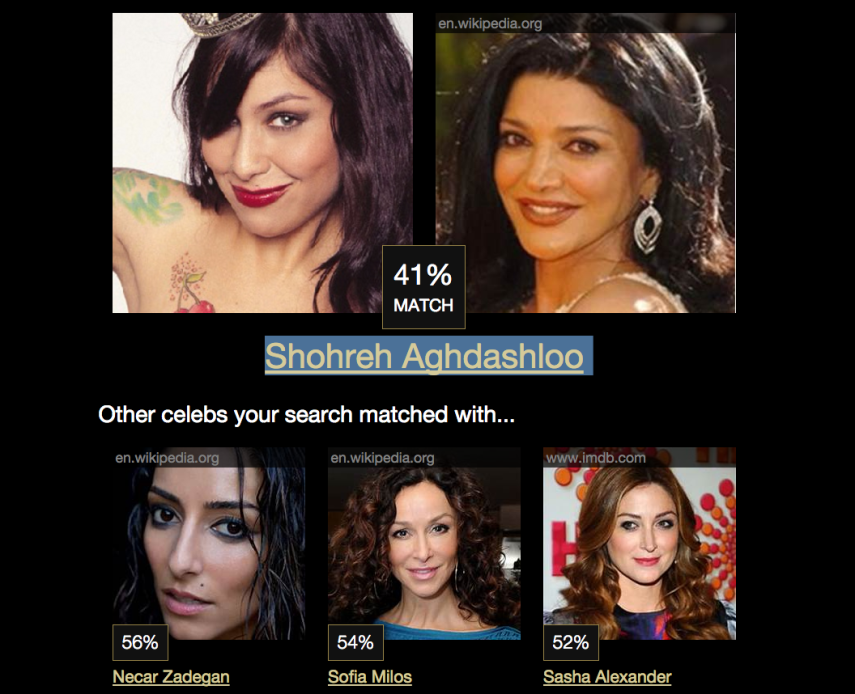 Pitty sósia de Shohreh Aghdashloo. Não. Pitty muito mais gata