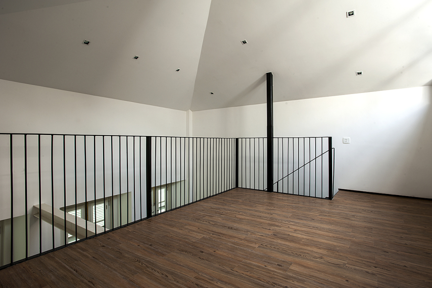 Parte superior de um dos lofts