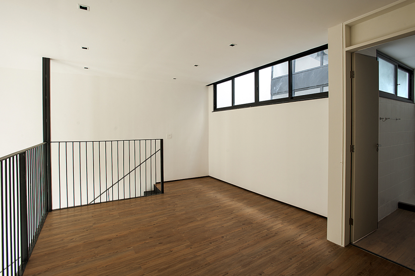 Parte superior de um dos lofts