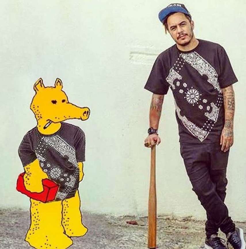 O rapper tem 48 anos e é avô de uma garotinha chamada Giovanna.