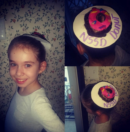 Transformar cabelo em donut, cupcake e garrafa de refrigerante virou moda entre as crianças!