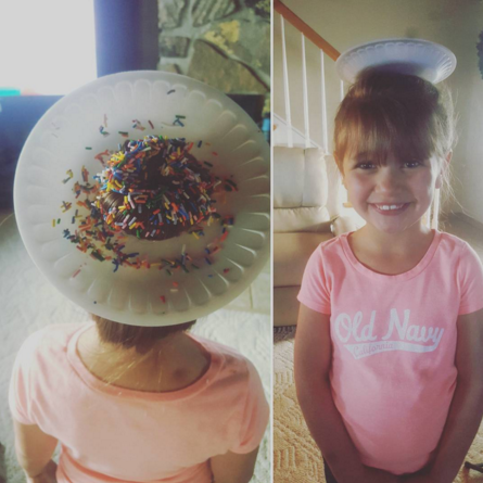 Transformar cabelo em donut, cupcake e garrafa de refrigerante virou moda entre as crianças!