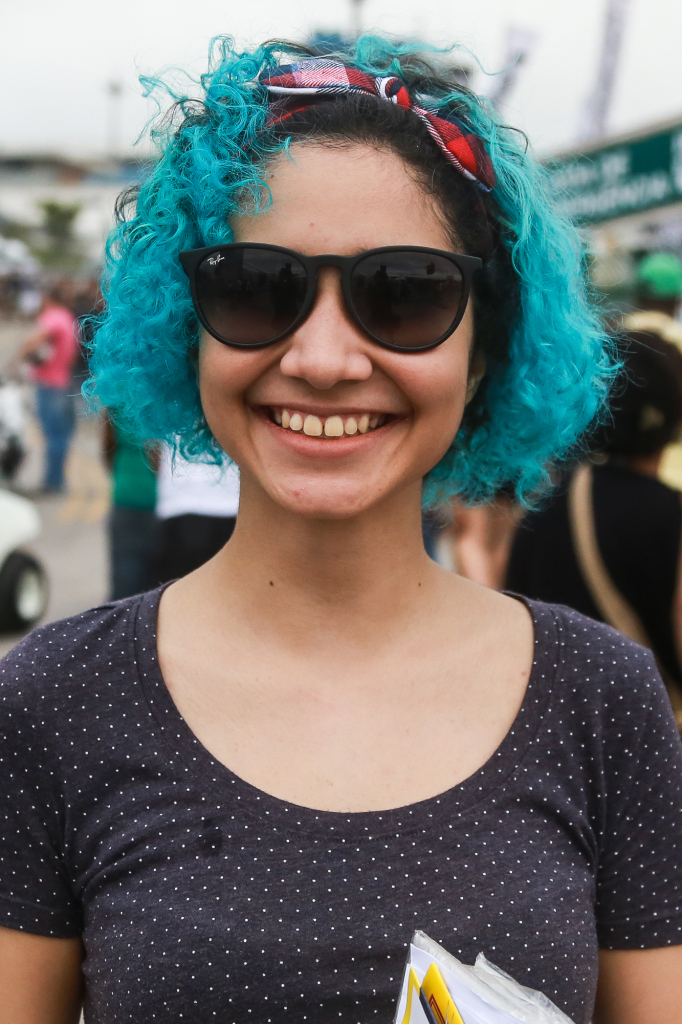 Cores, cores e mais cores. Além de se vestir com estilo, público do Lollapalooza esbanjou no colorido dos cabelos.