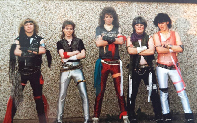 As fotos mais constrangedoras das bandas de metal