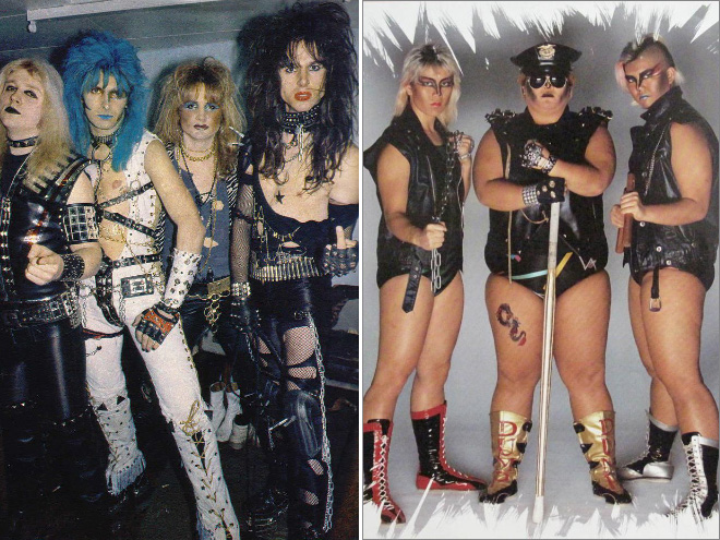 As fotos mais constrangedoras das bandas de metal
