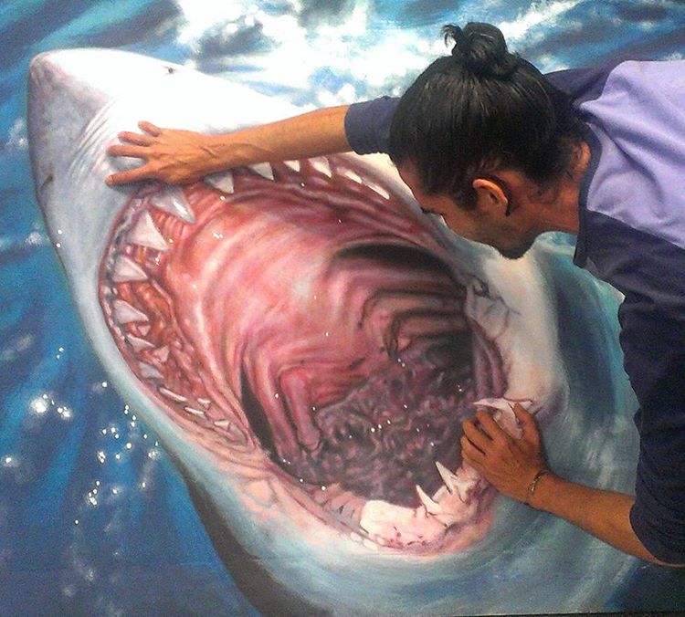 O argentino Gustavo Silva Nuñez pinta pessoas e animais com um realismo incrível