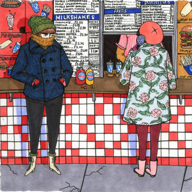 Ilustradora dos EUA mostra o  que mulheres fazem quando ninguém