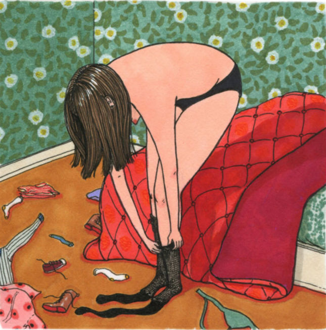 Ilustradora dos EUA mostra o  que mulheres fazem quando ninguém