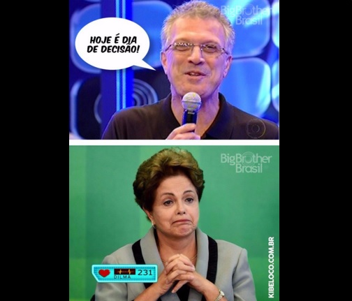 A internet foi abaixo durante a votação pela abertura do processo de impeachment contra a presidente Dilma Rousseff. 