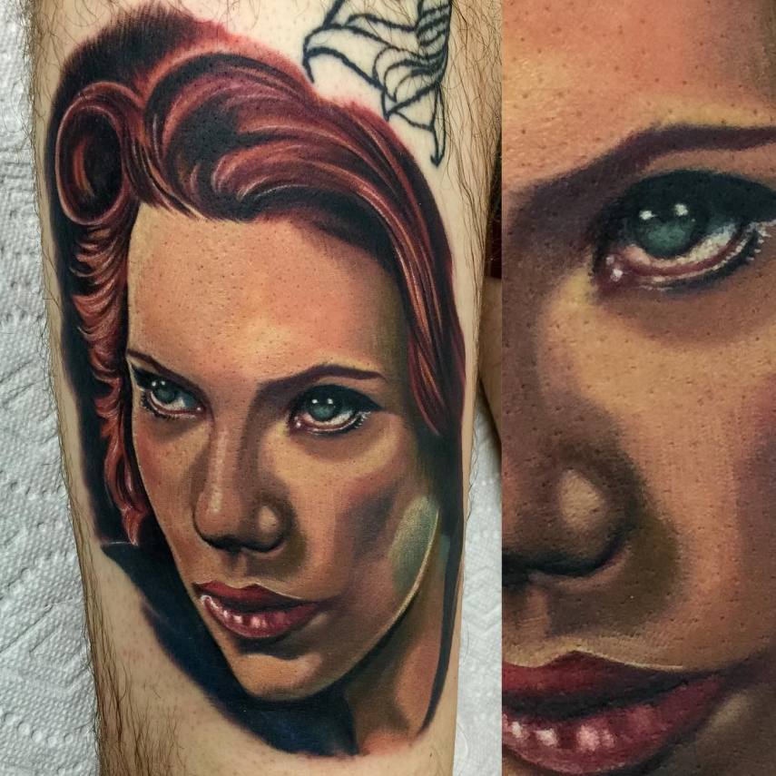 Tatuador novaiorquino se especializou em desenhar personagens de filmes, desenhos e séries de TV