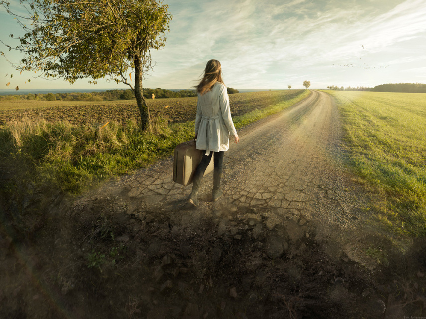 Erik Johansson mistura elementos do cotidiano, pessoas e paisagens para criar imagens surreais