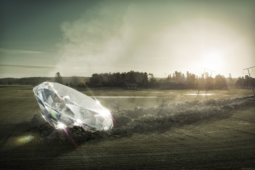 Erik Johansson mistura elementos do cotidiano, pessoas e paisagens para criar imagens surreais